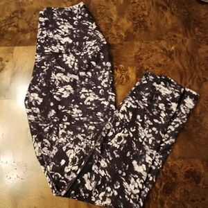RBX Monochrome Floral Leggings